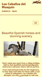 Mobile Screenshot of horseriding-andalucia.com